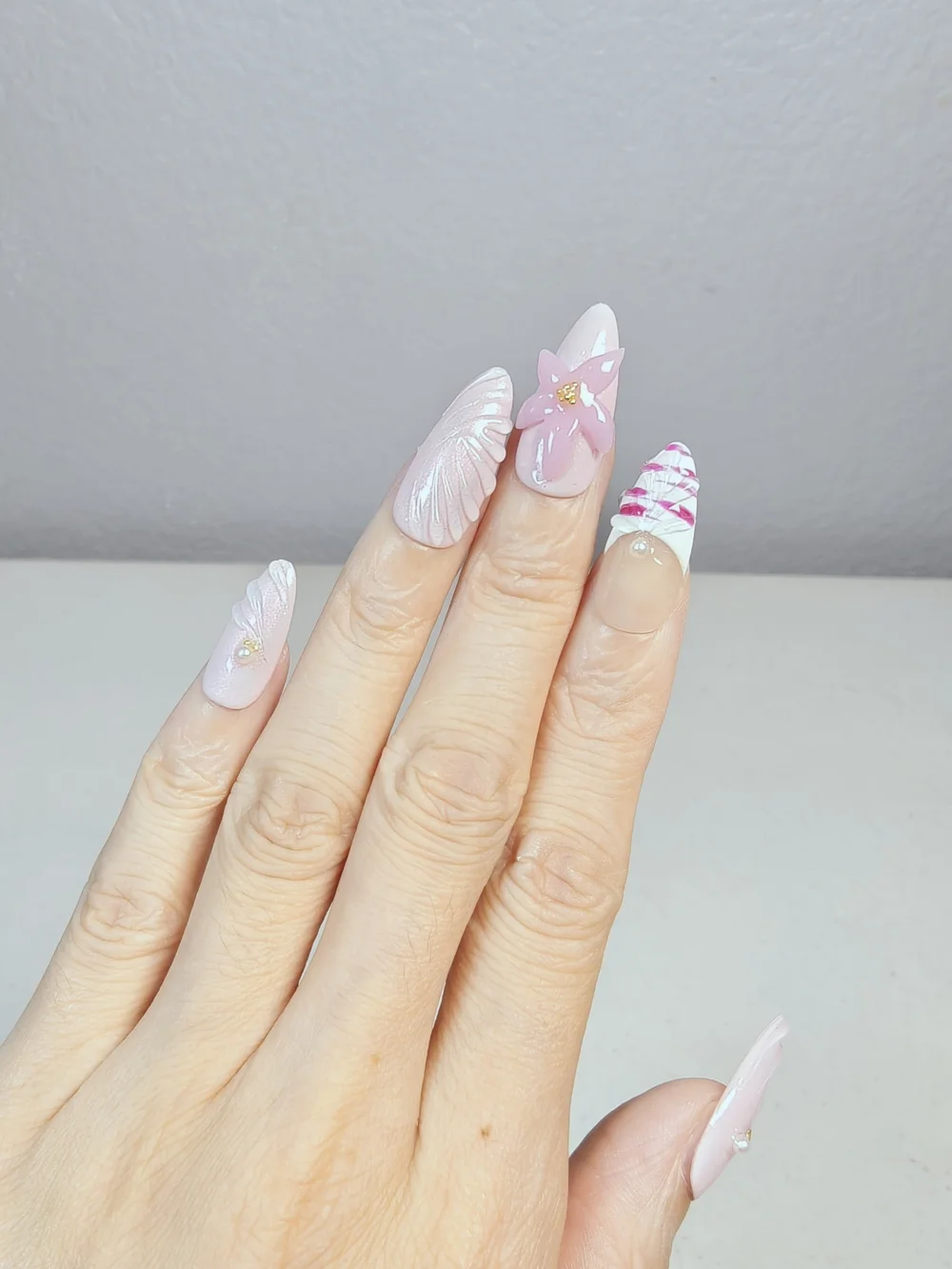 Handmade beautiful pastel